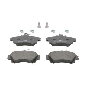Jeu de 4 plaquettes de frein avant JURID OEM TS200060 Jeu de 4 plaquettes de frein avant JURID OEM TS200060