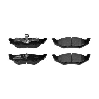 Jeu de 4 plaquettes de frein arrière JURID OEM 5018208AA
