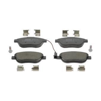 Jeu de 4 plaquettes de frein avant JURID OEM 77362743