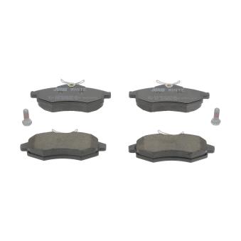 Jeu de 4 plaquettes de frein avant JURID OEM 425369