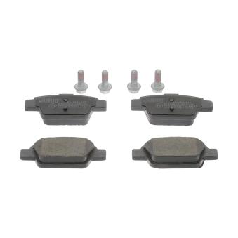 Jeu de 4 plaquettes de frein arrière JURID OEM 9949280