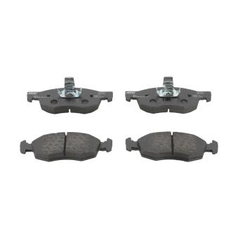 Jeu de 4 plaquettes de frein avant JURID OEM 77362205