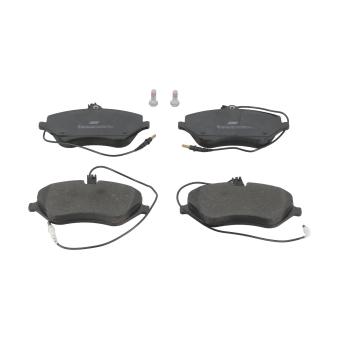 Jeu de 4 plaquettes de frein avant JURID OEM 1611334980