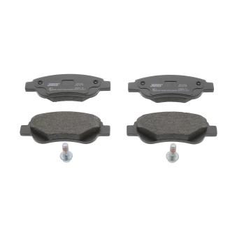 Jeu de 4 plaquettes de frein avant JURID OEM 044650H030 Jeu de 4 plaquettes de frein avant JURID OEM 044650H030