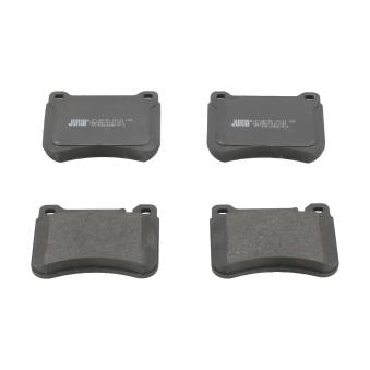 Jeu de 4 plaquettes de frein avant JURID OEM A0044205120