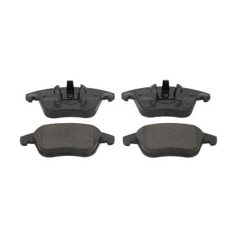 Jeu de 4 plaquettes de frein avant JURID OEM 425477