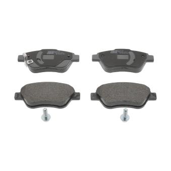 Jeu de 4 plaquettes de frein avant JURID OEM 93191698