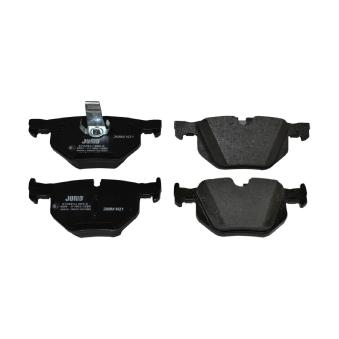 Jeu de 4 plaquettes de frein arrière JURID OEM 34216763044 Jeu de 4 plaquettes de frein arrière JURID OEM 34216763044