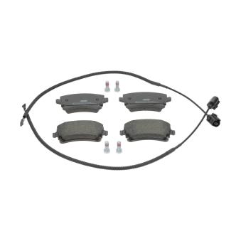 Jeu de 4 plaquettes de frein arrière JURID OEM 3D0698451 Jeu de 4 plaquettes de frein arrière JURID OEM 3D0698451