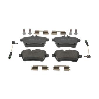 Jeu de 4 plaquettes de frein avant JURID OEM 1694201820