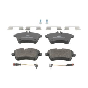 Jeu de 4 plaquettes de frein avant JURID OEM 1694200820