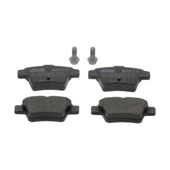 Jeu de 4 plaquettes de frein arrière JURID OEM 725398