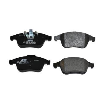 Jeu de 4 plaquettes de frein avant JURID OEM 410600011R