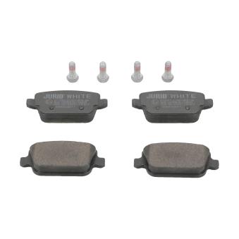 Jeu de 4 plaquettes de frein arrière JURID OEM ME6G9J2M008GA Jeu de 4 plaquettes de frein arrière JURID OEM ME6G9J2M008GA