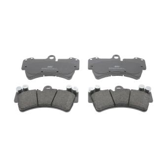 Jeu de 4 plaquettes de frein avant JURID OEM 4L0698151C Jeu de 4 plaquettes de frein avant JURID OEM 4L0698151C