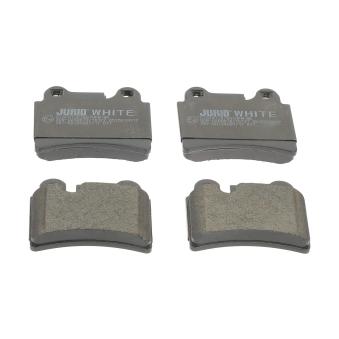 Jeu de 4 plaquettes de frein arrière JURID OEM 7L6698451B
