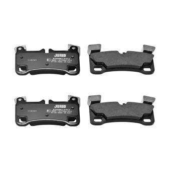 Jeu de 4 plaquettes de frein arrière JURID OEM 95535293961