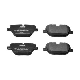 Jeu de 4 plaquettes de frein arrière JURID OEM LR025739