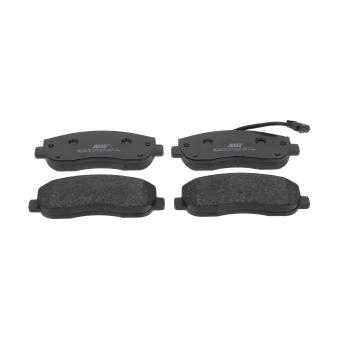 Jeu de 4 plaquettes de frein avant JURID OEM 41060438R Jeu de 4 plaquettes de frein avant JURID OEM 41060438R