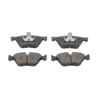 Jeu de 4 plaquettes de frein avant JURID OEM 34116860242