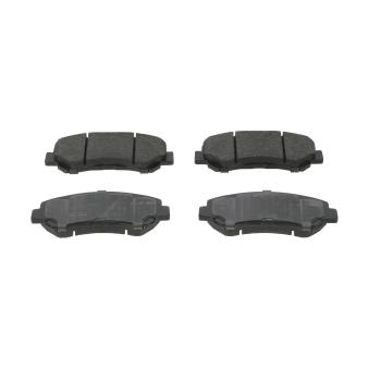 Jeu de 4 plaquettes de frein avant JURID OEM D1060JE00A