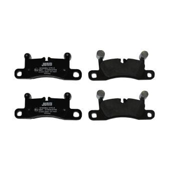 Jeu de 4 plaquettes de frein arrière JURID OEM 95835293900