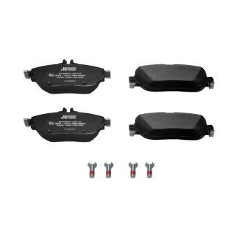 Jeu de 4 plaquettes de frein avant JURID OEM 0084200620