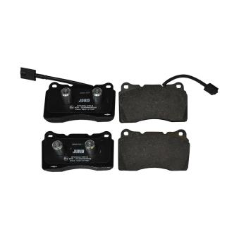 Jeu de 4 plaquettes de frein avant JURID OEM 77365490
