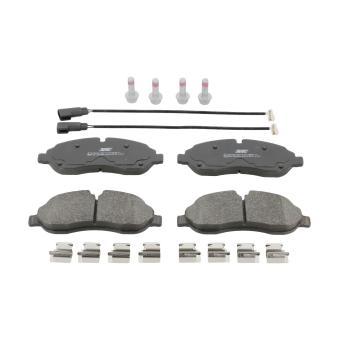 Jeu de 4 plaquettes de frein avant JURID OEM 2005987