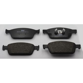 Jeu de 4 plaquettes de frein avant JURID OEM 2005900