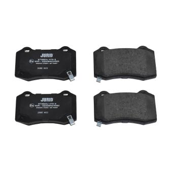 Jeu de 4 plaquettes de frein arrière JURID OEM 5174327AB