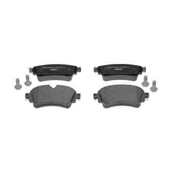 Jeu de 4 plaquettes de frein arrière JURID OEM 8W0698451P