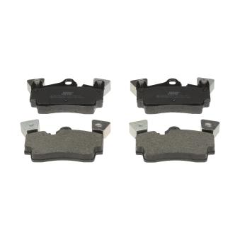 Jeu de 4 plaquettes de frein arrière JURID OEM 7L5698451