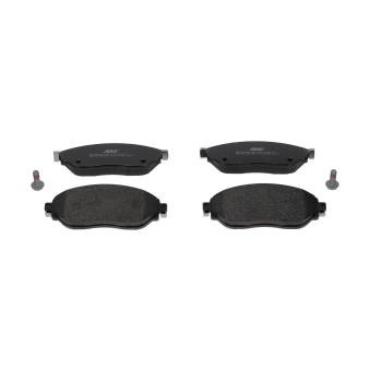 Jeu de 4 plaquettes de frein avant JURID OEM 410601073R