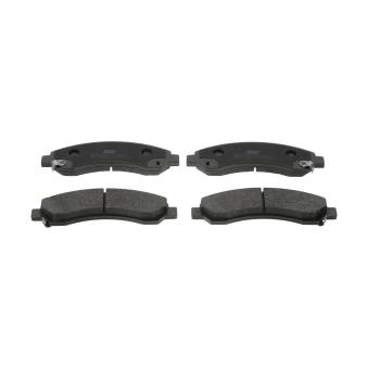 Jeu de 4 plaquettes de frein avant JURID OEM 3501175K00J
