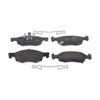 Jeu de 4 plaquettes de frein avant JURID OEM 95517028