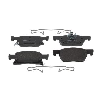 Jeu de 4 plaquettes de frein avant JURID OEM 13478300
