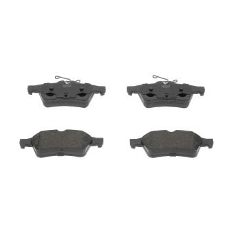 Jeu de 4 plaquettes de frein arrière JURID OEM 4254A8