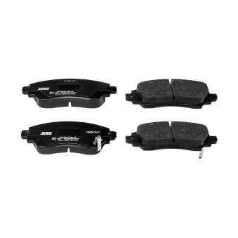 Jeu de 4 plaquettes de frein avant JURID OEM 0446502140