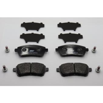 Jeu de 4 plaquettes de frein avant JURID OEM 1550219