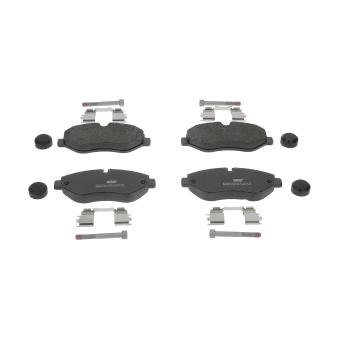 Jeu de 4 plaquettes de frein avant JURID OEM 9104204000