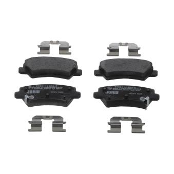 Jeu de 4 plaquettes de frein arrière JURID OEM 58302G6A10 Jeu de 4 plaquettes de frein arrière JURID OEM 58302G6A10