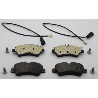 Jeu de 4 plaquettes de frein arrière JURID OEM 1916327