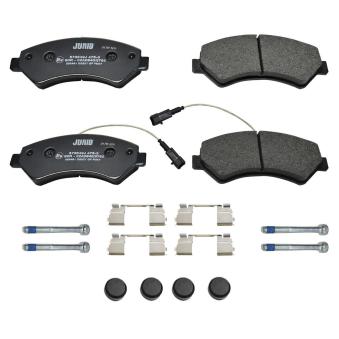 Jeu de 4 plaquettes de frein avant JURID OEM 425376