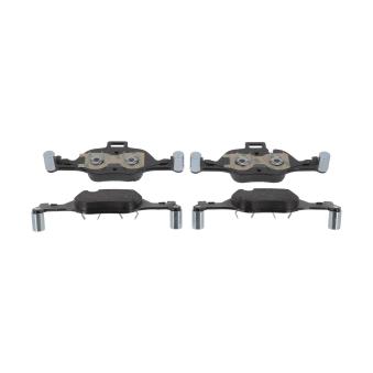 Jeu de 4 plaquettes de frein avant JURID OEM 34116875396