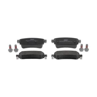Jeu de 4 plaquettes de frein arrière JURID 573863J pour OPEL VIVARO 2.0 - 150cv