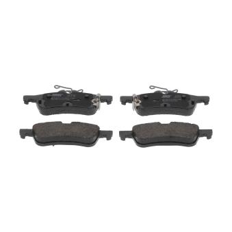 Jeu de 4 plaquettes de frein arrière JURID OEM 43022TV0E00
