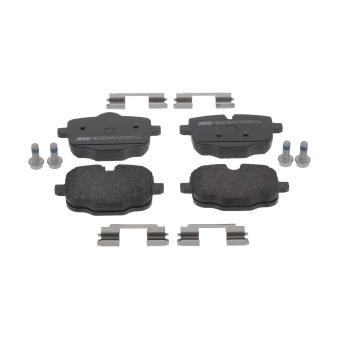 Jeu de 4 plaquettes de frein arrière JURID OEM 34216867175