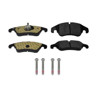 Jeu de 4 plaquettes de frein avant JURID OEM 1721654