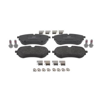 Jeu de 4 plaquettes de frein avant JURID OEM 2H6698151